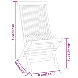 3 Piece Patio Dining Set Solid Wood Teak