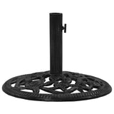 Umbrella Base Black 18.9"x18.9"x13" Cast Iron