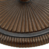 Umbrella Base Bronze 17.7"x17.7"x11.8" Cast Iron