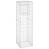 Gabion Basket Post 15.7"x15.7"x55.1" Iron