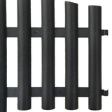 Lawn Edgings 17 pcs Anthracite 393.7" Polypropylene