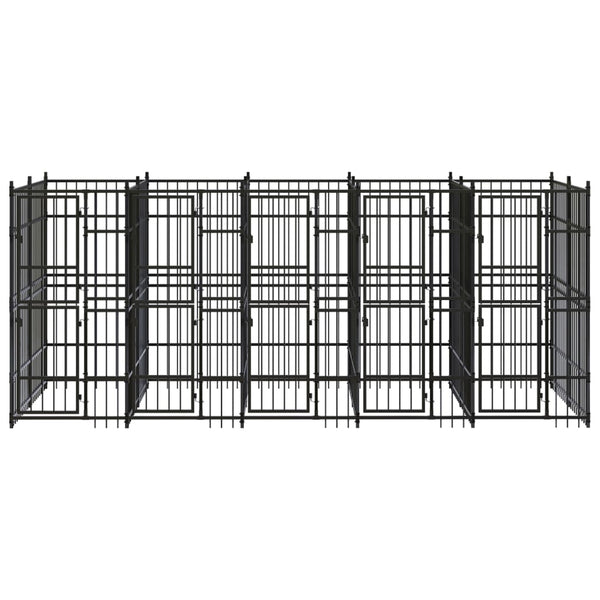 Outdoor Dog Kennel Steel 99.2 ft²