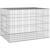 Rabbit Cage 30.7"x21.3"x21.3" Galvanized Iron