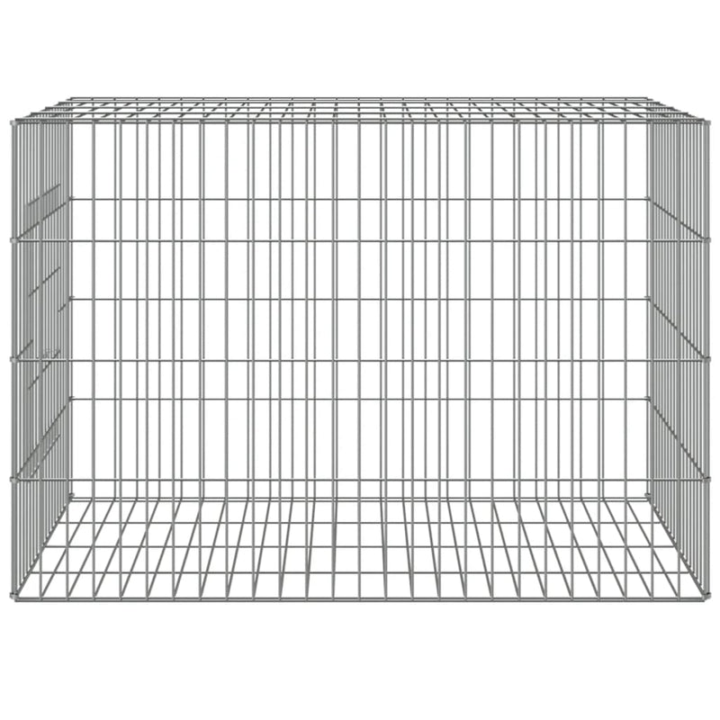 Rabbit Cage 30.7"x21.3"x21.3" Galvanized Iron