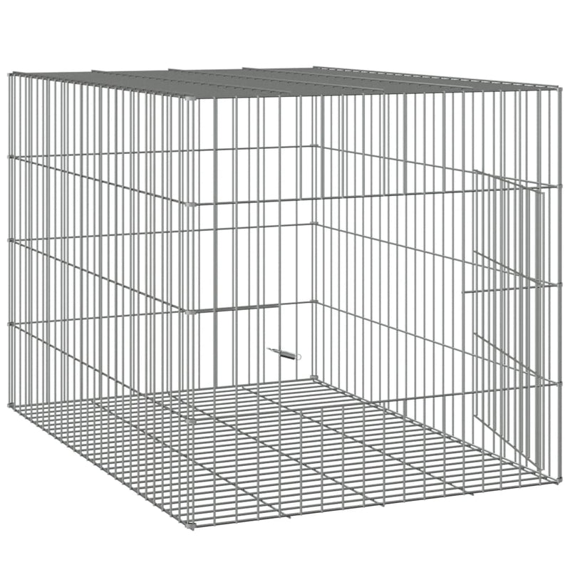 Rabbit Cage 30.7"x21.3"x21.3" Galvanized Iron