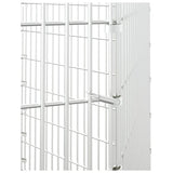 Free Range Animal Enclosure 6-Panel 21.3"x31.5" Galvanized Iron