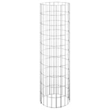 Circular Gabion Raised Beds 3 pcs Galvanized Steel Ø11.8"x39.4"