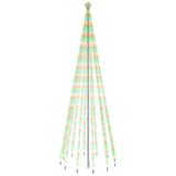 Christmas Tree with Spike Colorful 732 LEDs 16 ft