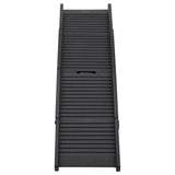 Folding Dog Ramp Black 60.2"x15.7"x4.9" Plastic