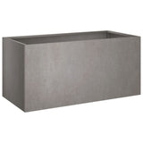 Planter 24.4"x11.8"x11.4" Corten Steel