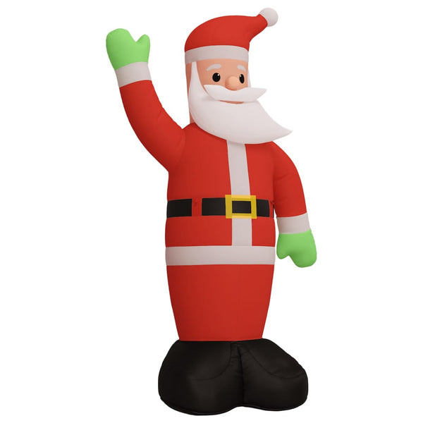 Christmas Inflatable Santa Claus with LEDs 393.7"