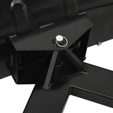 Snow Plough for Forklift 59.1"x15" Black