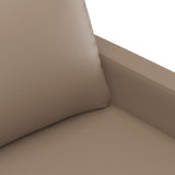 Sofa Chair Cappuccino 23.6" Faux Leather