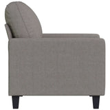 Sofa Chair Light Gray 23.6" Fabric