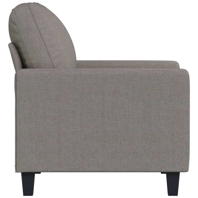 Sofa Chair Light Gray 23.6" Fabric