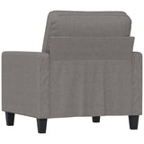 Sofa Chair Light Gray 23.6" Fabric