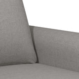 2-Seater Sofa Light Gray 55.1" Fabric