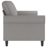 3-Seater Sofa Light Gray 70.9" Fabric