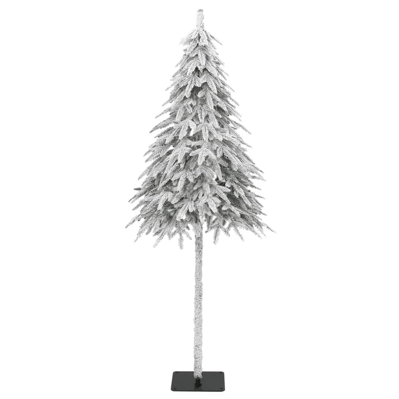 Artificial Christmas Tree with Flocked Snow 82.7"