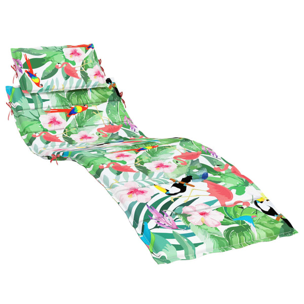 Sun Lounger Cushion Multicolor Oxford Fabric