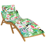 Sun Lounger Cushion Multicolor Oxford Fabric