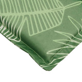 Sun Lounger Cushion Leaf Pattern Oxford Fabric