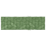 Sun Lounger Cushion Leaf Pattern Oxford Fabric