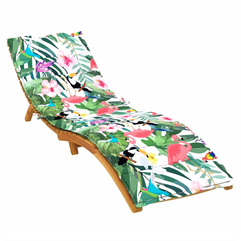 Sun Lounger Cushion Multicolor Oxford Fabric