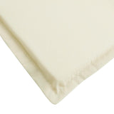 Sun Lounger Cushion Cream 70.9"x23.6"x1.2" Oxford Fabric