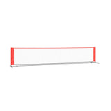 Tennis Net Black and Red 196.9"x39.4"x34.3" Polyester