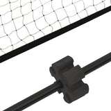 Tennis Net Black and Red 196.9"x39.4"x34.3" Polyester