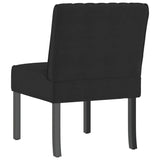 Slipper Chair Black Velvet