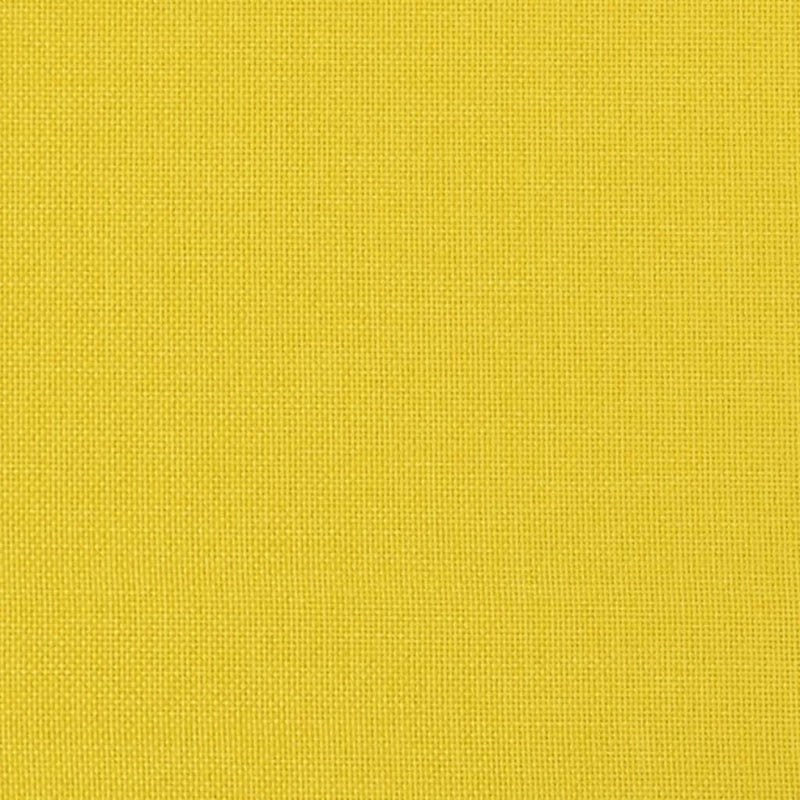 Slipper Chair Light Yellow Fabric