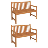 3 Piece Patio Dining Set Solid Wood Teak