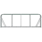 Log Holder Green 118.1"x17.7"x39.4" Galvanized Steel