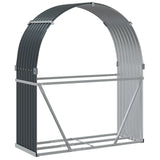 Log Holder Anthracite 47.2"x17.7"x55.1" Galvanized Steel