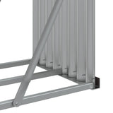 Log Holder Anthracite 70.9"x17.7"x39.4" Galvanized Steel