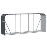 Log Holder Anthracite 92.1"x17.7"x39.4" Galvanized Steel