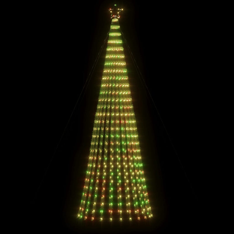 Christmas Tree Light Cone 1544 LEDs Colorful 196.9"