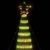 Christmas Tree Light Cone 1544 LEDs Colorful 196.9"