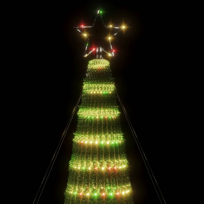 Christmas Tree Light Cone 1544 LEDs Colorful 196.9"