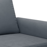 2-Seater Sofa Dark Gray 47.2" Velvet