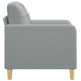 Sofa Chair Light Gray 23.6" Fabric