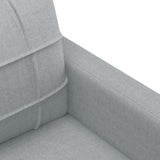 Sofa Chair Light Gray 23.6" Fabric