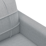 3-Seater Sofa Light Gray 70.9" Fabric