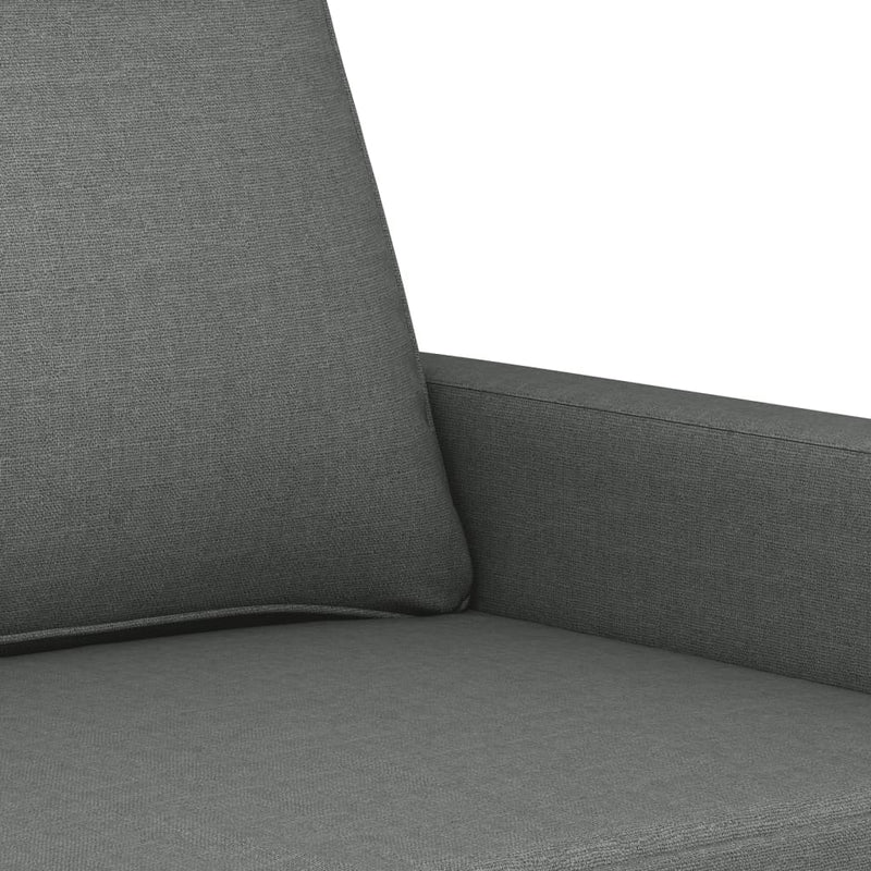 Sofa Chair Dark Gray 23.6" Fabric