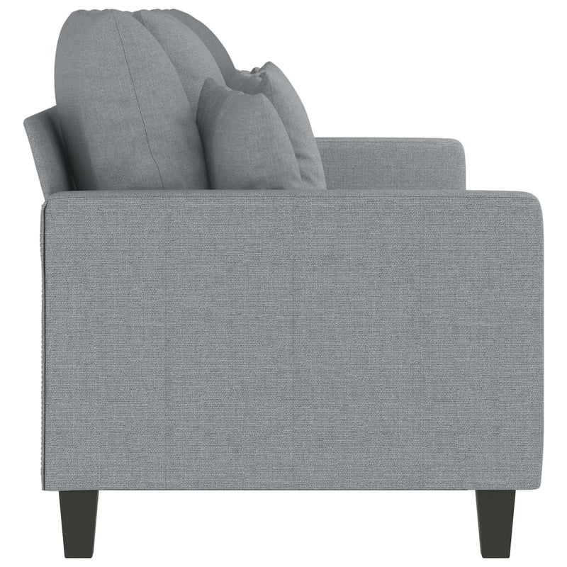 3-Seater Sofa Light Gray 70.9" Fabric