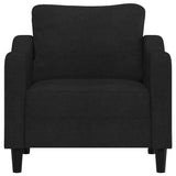 Sofa Chair Black 23.6" Fabric