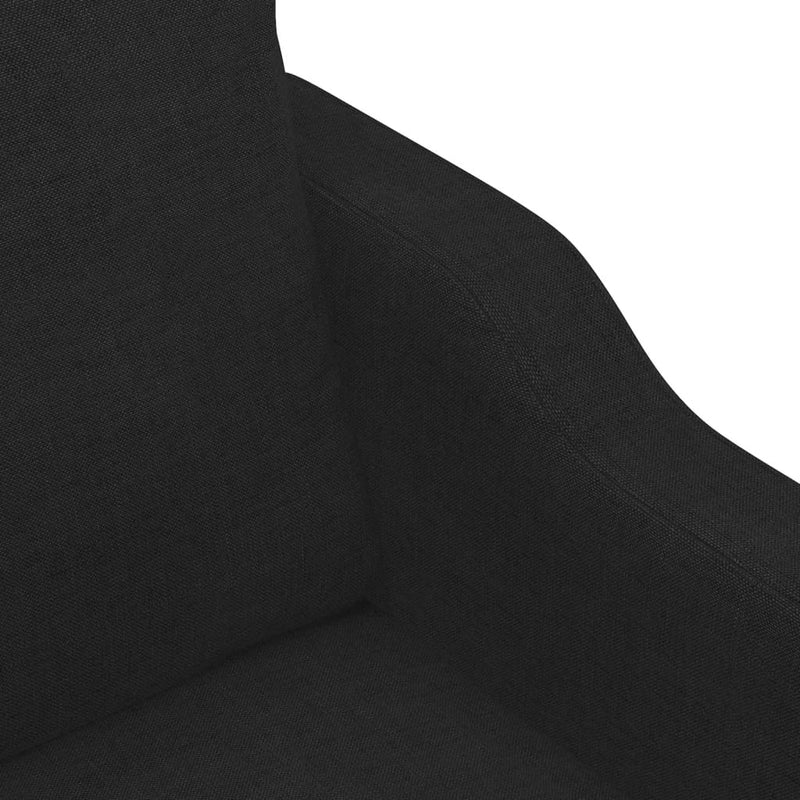 Sofa Chair Black 23.6" Fabric