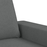 3-Seater Sofa Dark Gray 70.9" Fabric